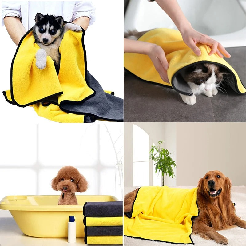 Microfibre cloth for pets