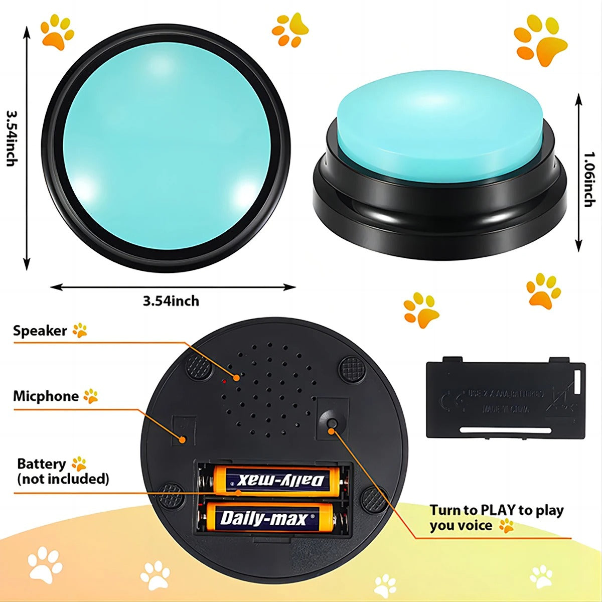 Dog Button Sound Box