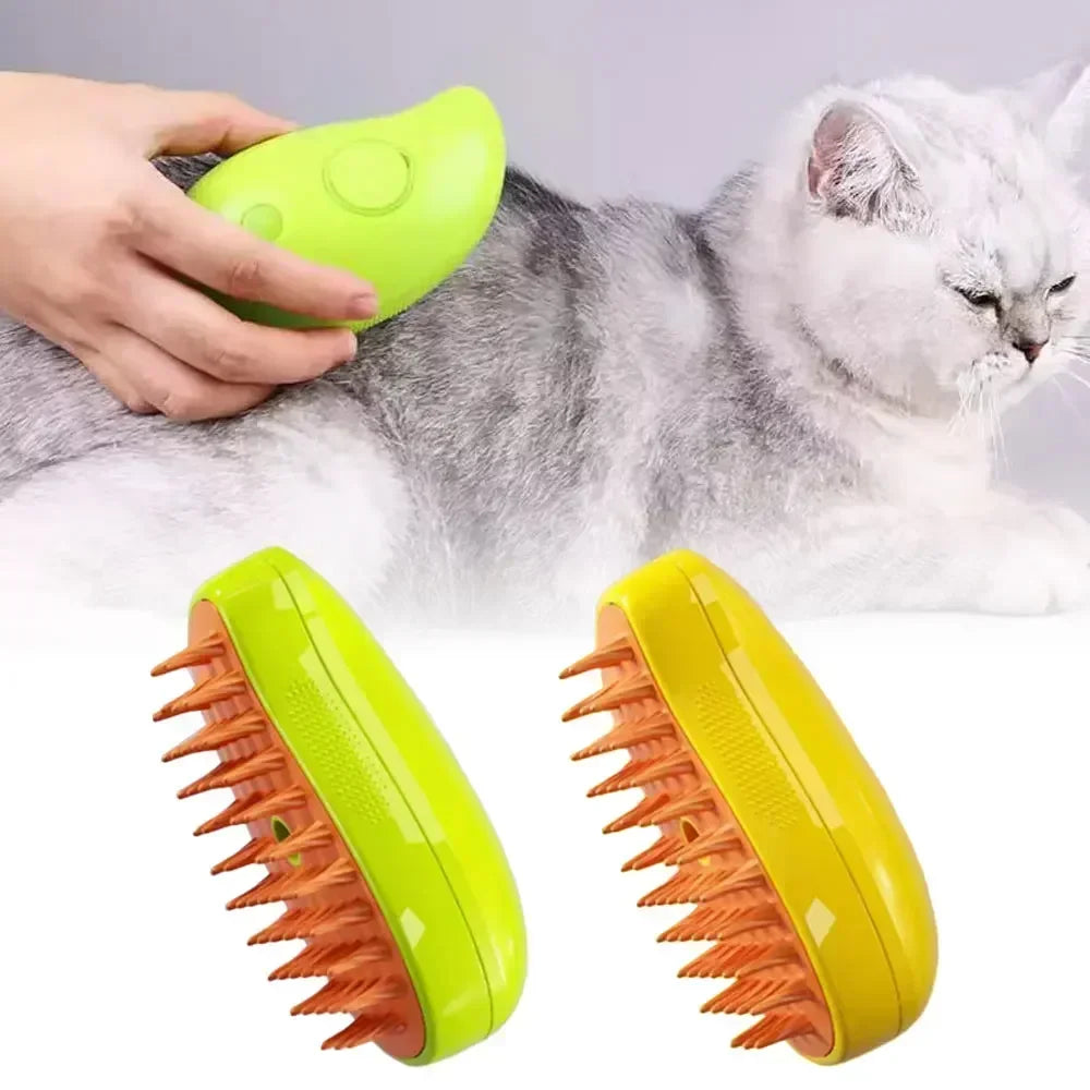 Purrfect clean silikon cat brush