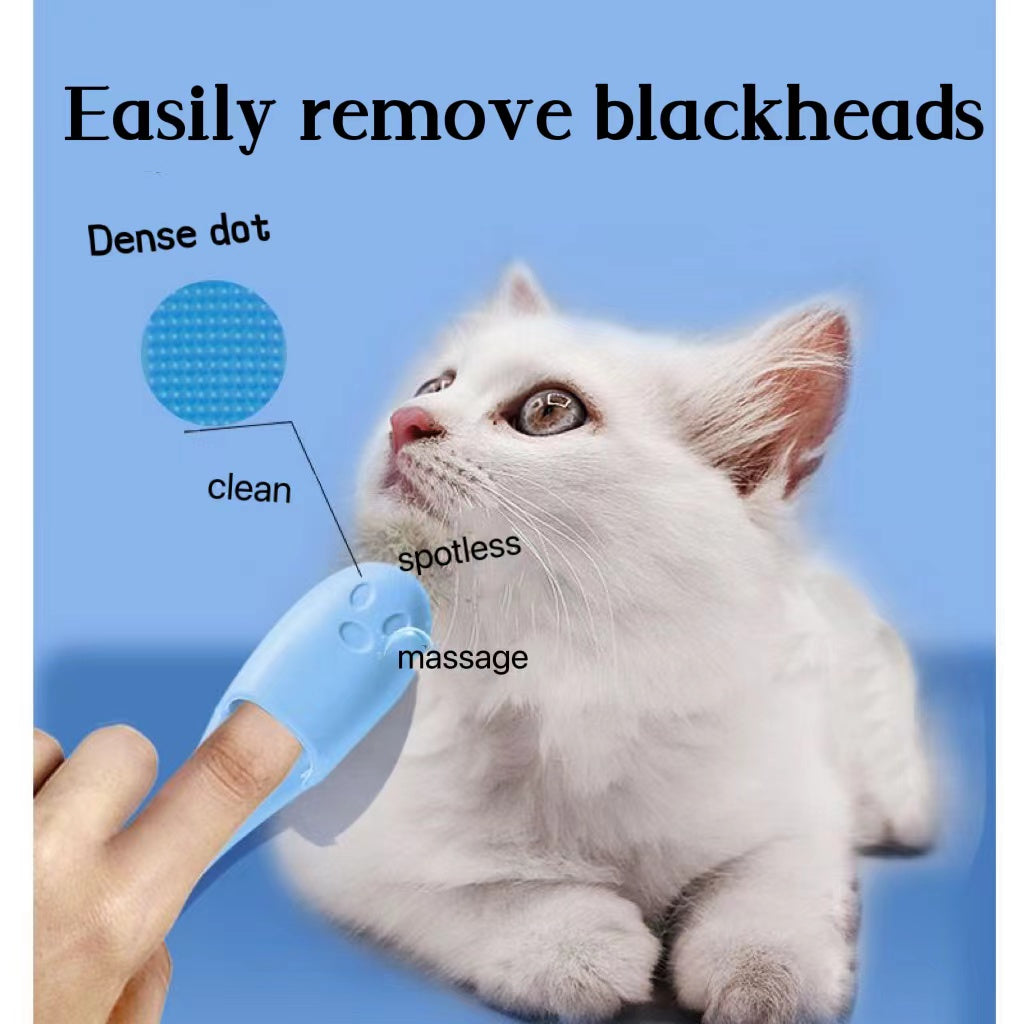 Gentle care silikon cat massage brush